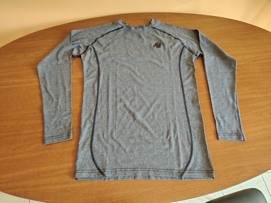 Tricouri cu mâneca lungă bărbați Gorilla Wear