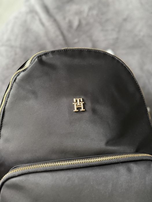Tommy Hilfiger Poppy ghiozdan/rucsac dama negru nou original