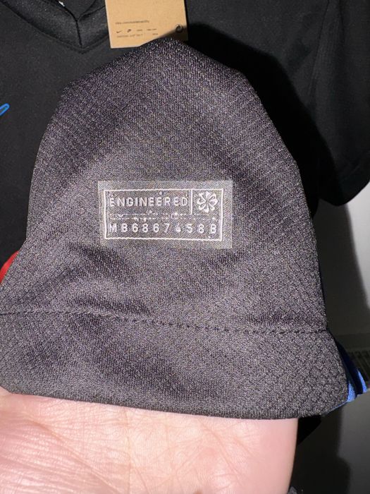 Tricou S FC Barcona Negru Rosu Nou