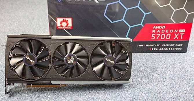 Radeon Rx  5700xt nitro+