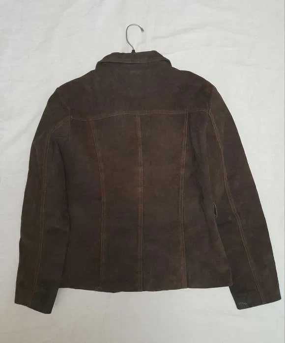 SAKI замшевая куртка пиджак  40 - 42р