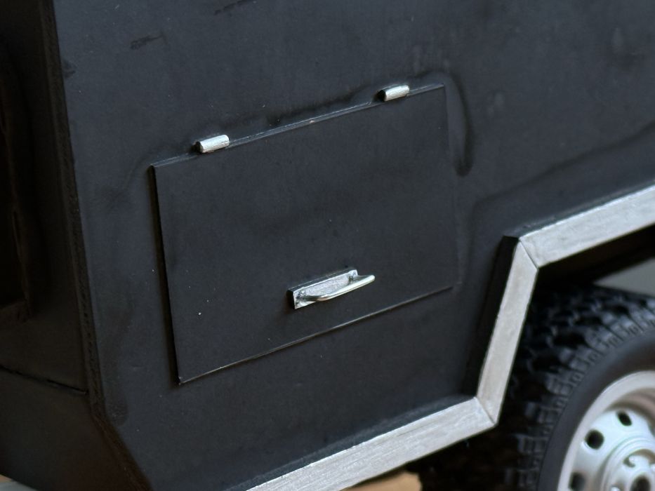 Rc прицеп 1/12 автодом