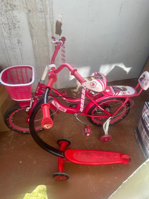 Велик и самокат