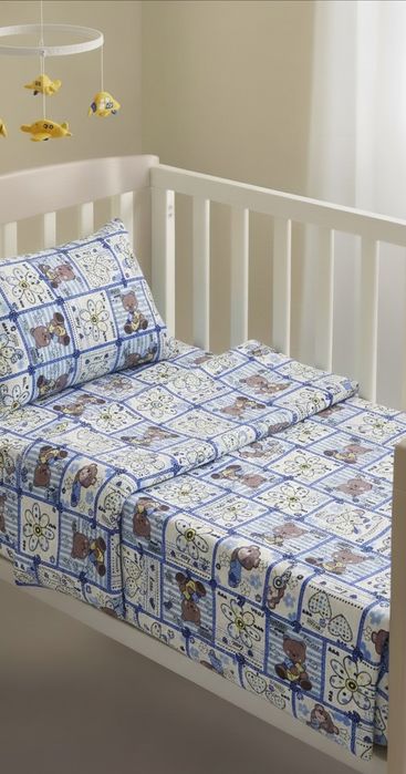 Спално бельо/спален комплект за кошара 100%памук