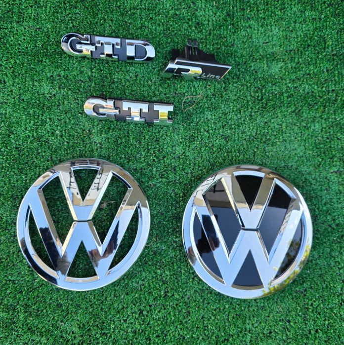 Емблеми vw golf 7 , 7.5  passst 8 , 8.5  R line GTI GTD