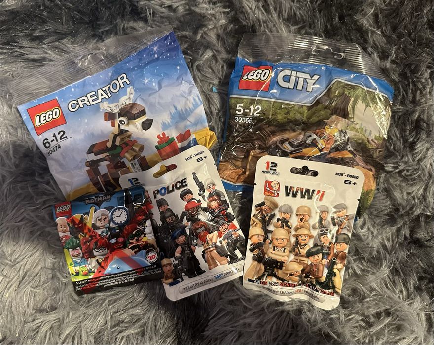 Няколко вида Лего по 2€ за пакетче