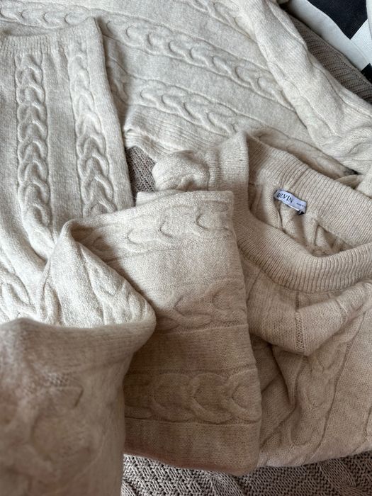 Плетен сет от топ и долница