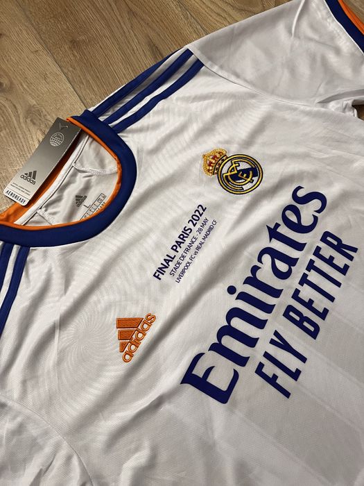 Tricou de fotbal Real Madrid finala champions league 2022 Modric 10 Adidas nou Marime L