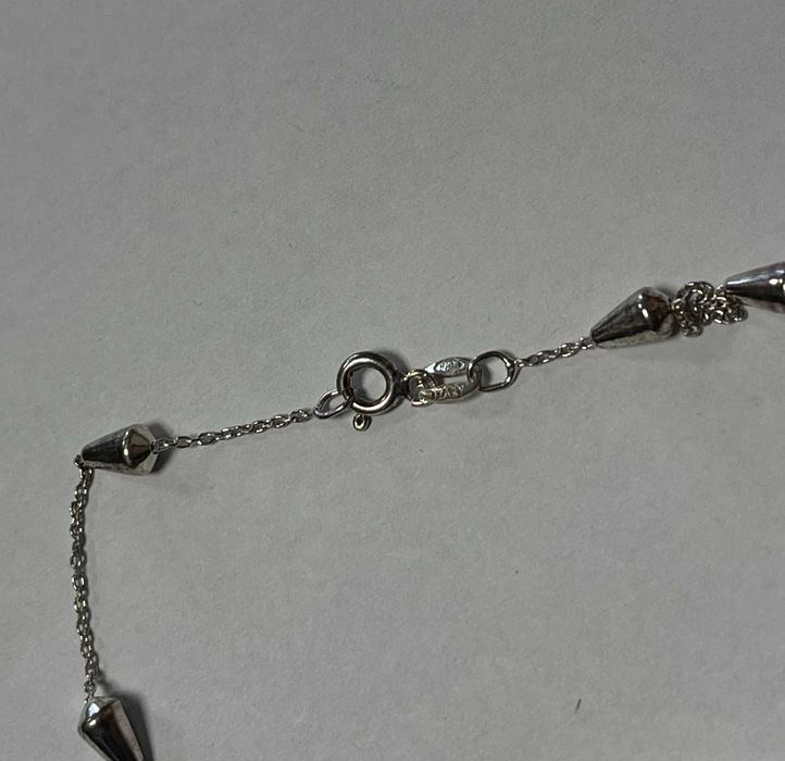 Сребърна гривна за крак 2.52гр.26см.