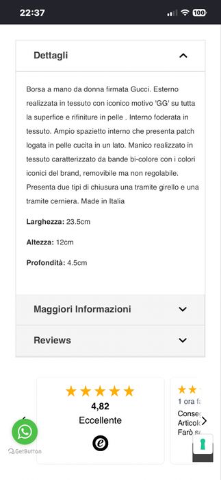 Gucci  дамска малка чанта