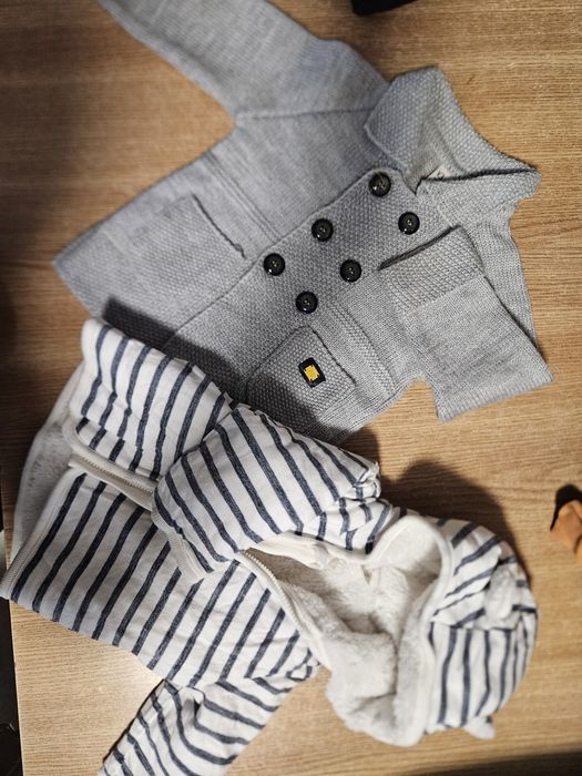 Hanorace baieti, marimea 62-68 cm