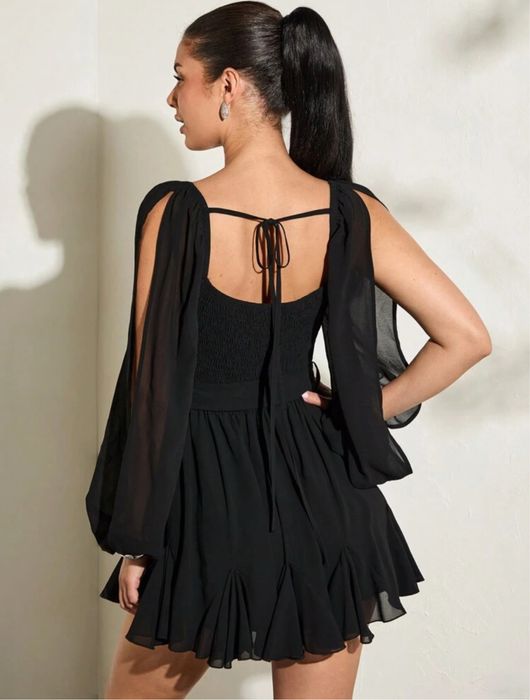 Ефирна дамска рокля