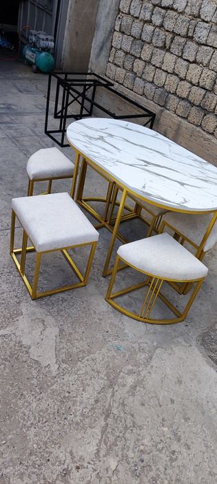 Стол в стиле лофт