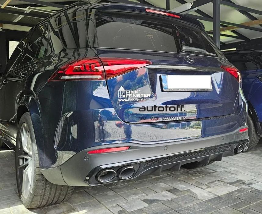 Difuzor 53AMG Mercedes GLE W167 SUV (2019+) Full Black