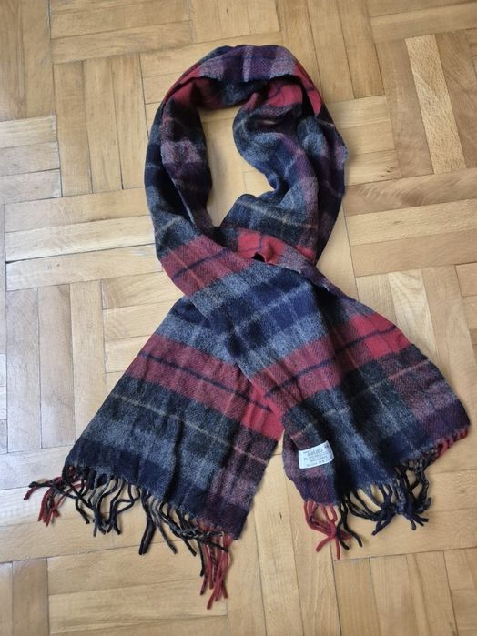 Fular Premium John Hanly, 100% Lambswool, Țesut în Irlanda