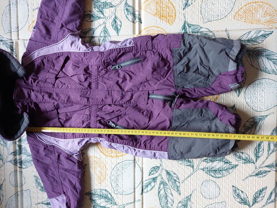 Combinezon iarna fetite 86 mov BabyClub