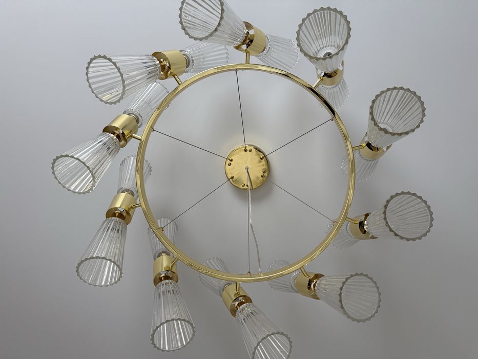 Подвесная Люстра 12шт лампочка