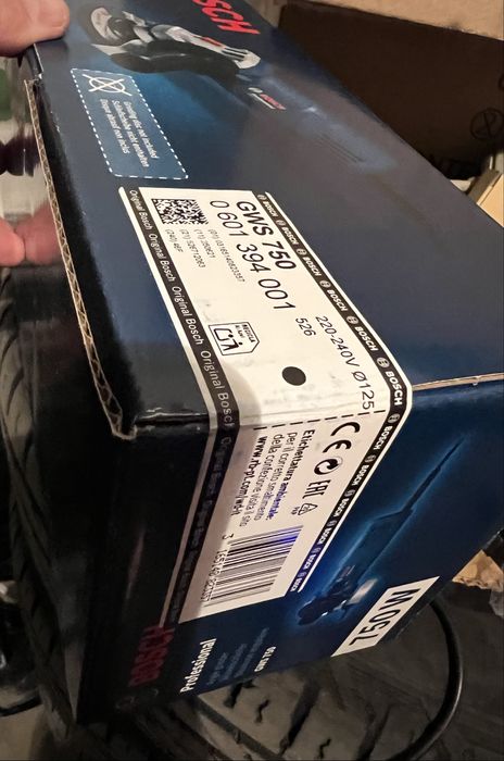 Ъглошлайф Bosch GWS 750, 125mm