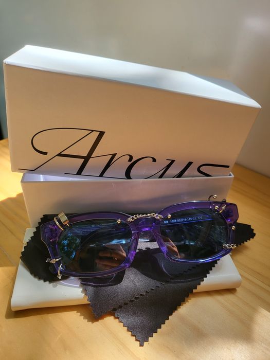 Ochelari de soare piercing Arcus Paris CYGNUS (ROYALE)—ALPHA Handmade