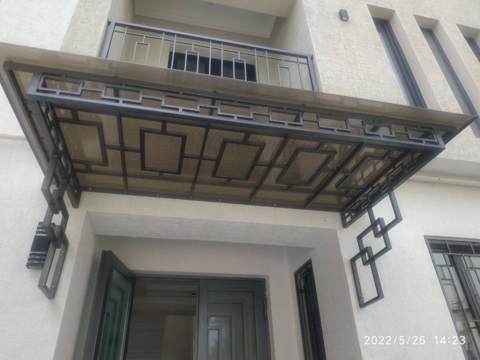 Навес,перила,дарвоза