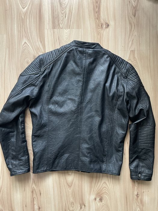 JACK & JONES Core  / мъжко кожено(естествена) яке L