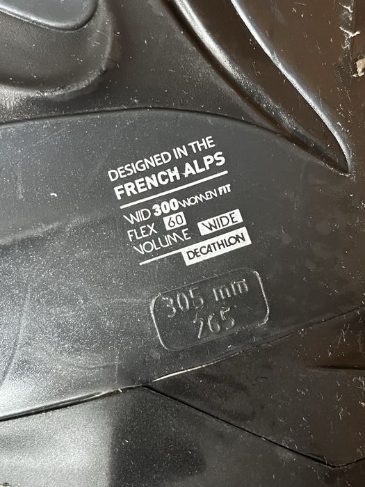 Clăpari schi Wedze WID 300 – damă – 4 clape – stare bună