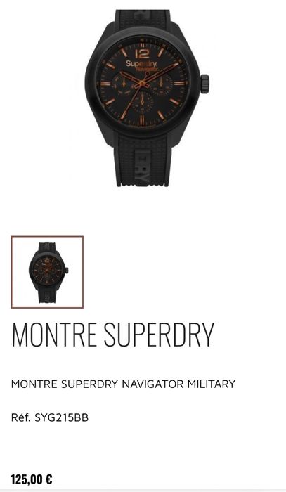 Ceas Superdry Navigator SYG215BB
