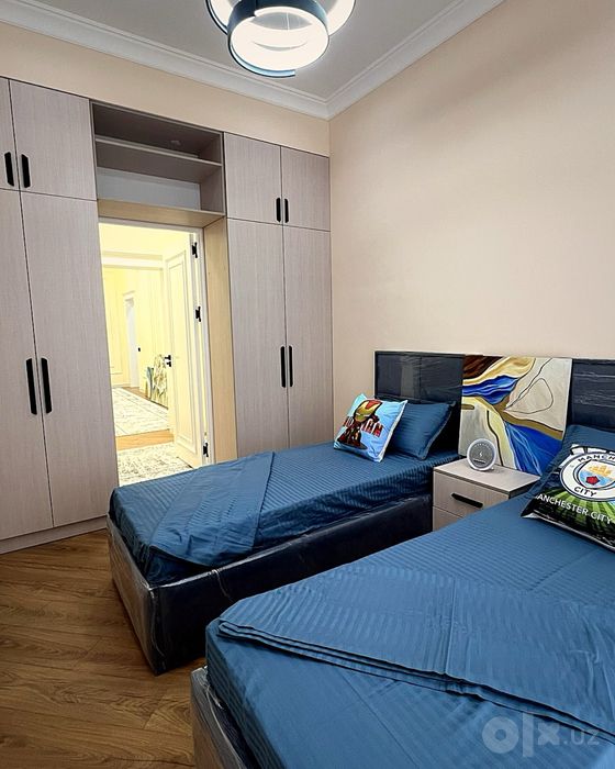 Samarqand, Gagarin — 103 m², 3 xonali, mebelli kvartira