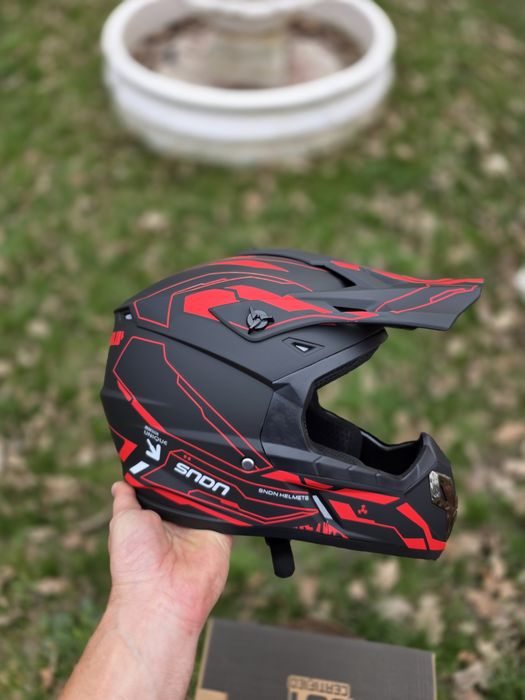 Casca moto atv MX ENDURO CROS DOWNHILL L noua ambalata