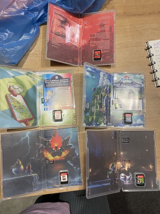 Lot Jocuri Nintendo Switch ( Super Mario, Pokemon si altele)