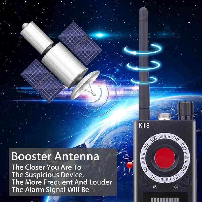Детектор за скрита камера, GPS, подслушватели SIKVIO K18