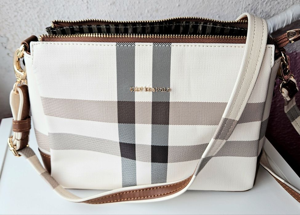 Дамска кожена чанта Silver&Polo.Нова.35лв.