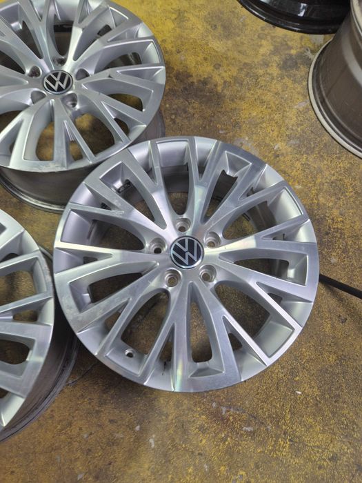 4 Jante Aliaj 5x112 17'' OEM VW Golf Passat Sharan Touran Tiguan Caddy