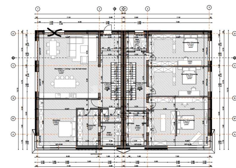 Casa tip duplex, 220 mp utili ,330mp terenn cartier Europa Str Pablo Picasso