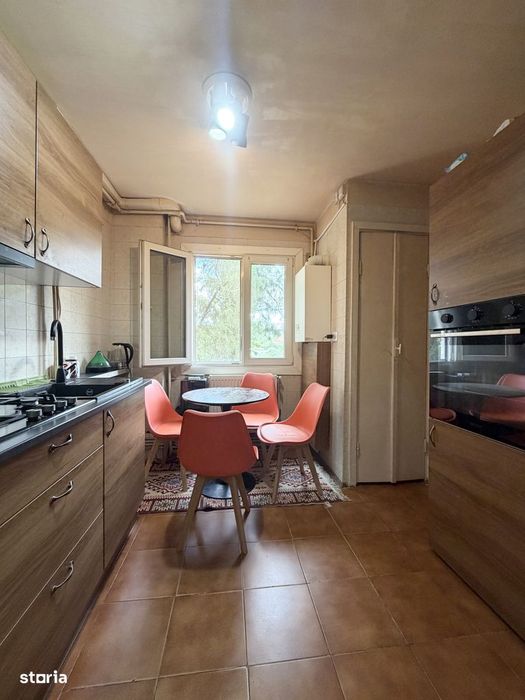 Apartament 3 camere, etaj 1, mobilat, zona Olimpia-Stadion