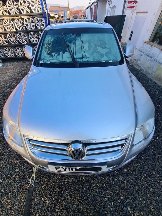 Capota Volkswagen Touareg 7L facelift 2007 - 2010 SUV 4 Usi ARGINTIU (829)