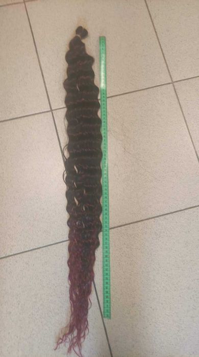 Естествени къдрици от канекалон,за многократна употреба