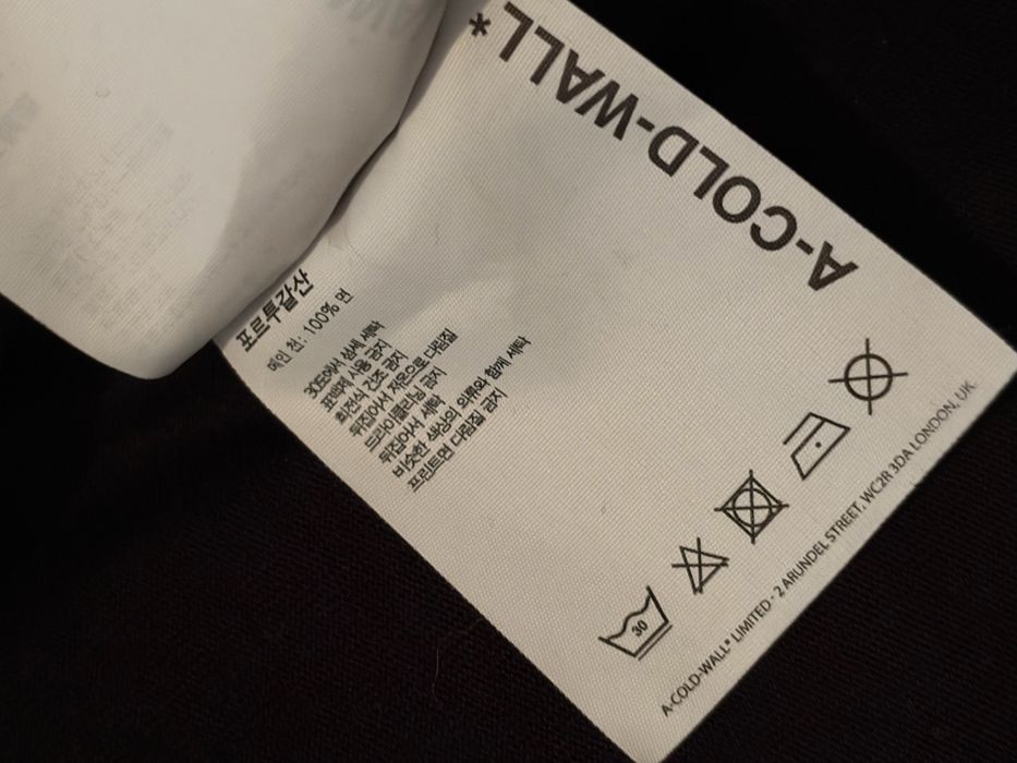 tricou A-COLD-WALL m