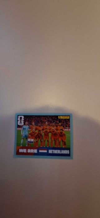 Sticker panini netherlands team