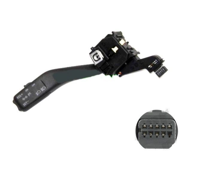 Maneta semnalizare, comutator lumini Seat Altea, Leon 1P, Skoda Octavia 2, Superb, Vw Caddy, EOS, Golf 5, Jetta, Tiguan, Functii: lumini, semnalizari, stanga/dreapta, cu cruise control,