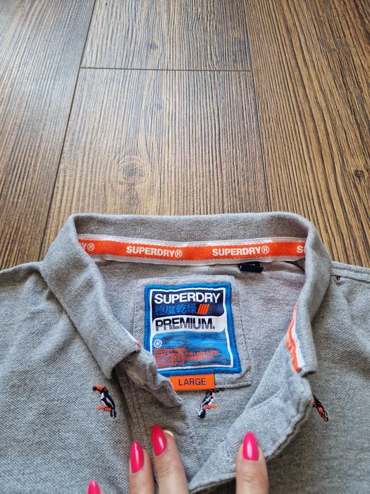 Страхотна мъжка тениска SUPERDRY размер M/ L