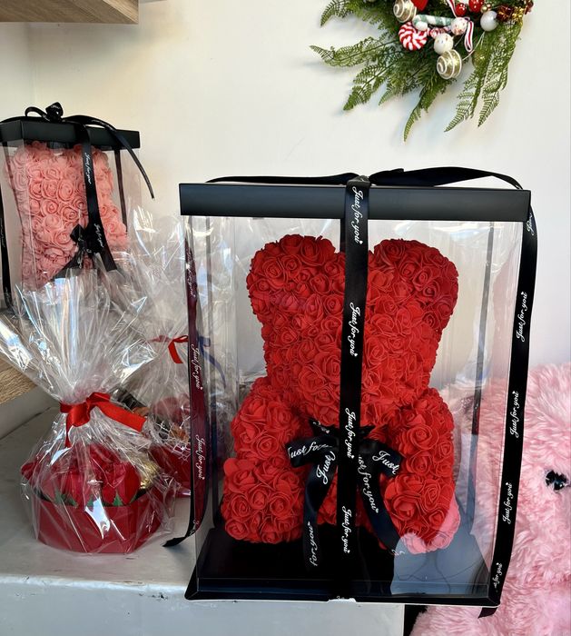 Мече от рози 35см