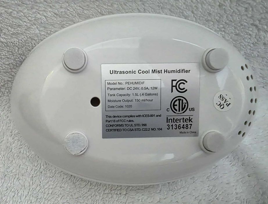 Umidificator cu ultrasunete si aer rece MistAire Pure Enrichment