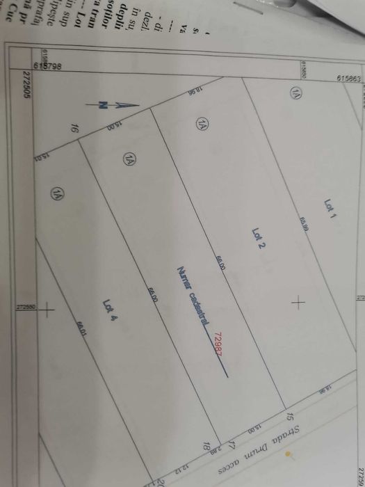 Teren Rontau 990 m2