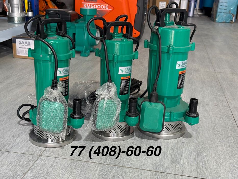 Погружной дренажный глубинный насос QDX 10-16 SAAB 0,75 кВт