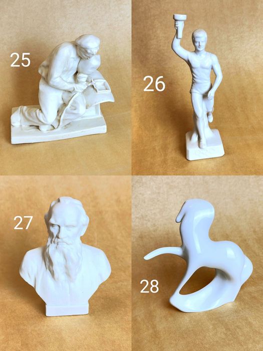 Фарфоровая статуэтка редкая лфз дулево гжель дфз Вербилки тфз зхк