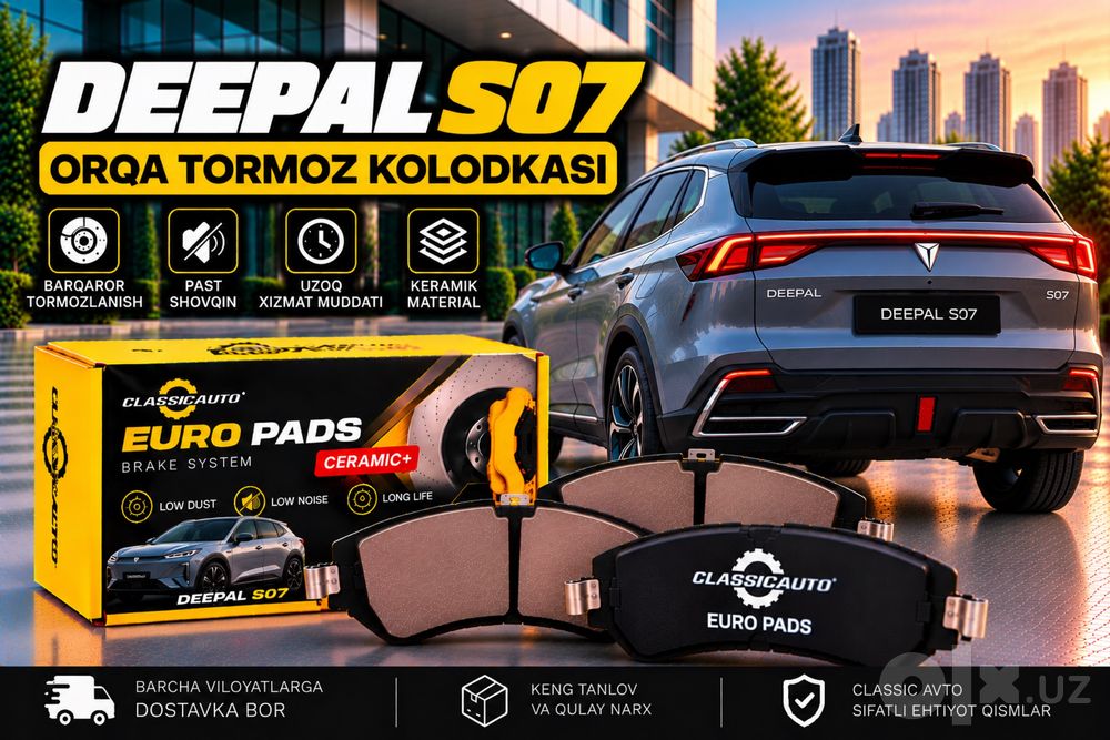 Deepal S07 orqa tormoz kolodkasi EURO PADS