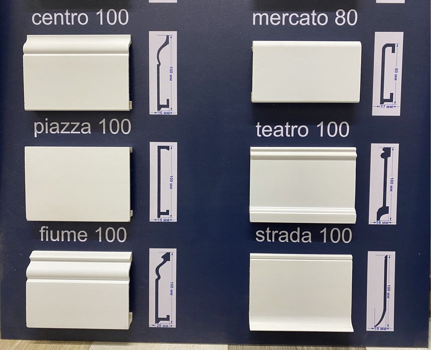 Плинтус Дюрополимер Новинки