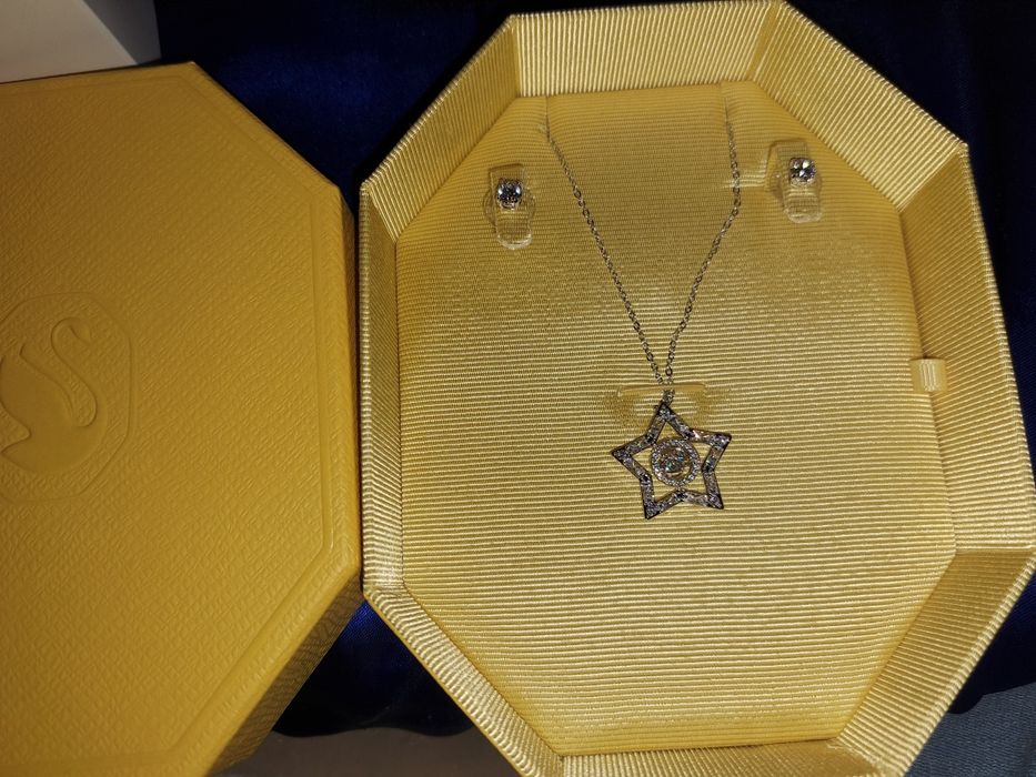 Swarovski - Колие и обици Stella