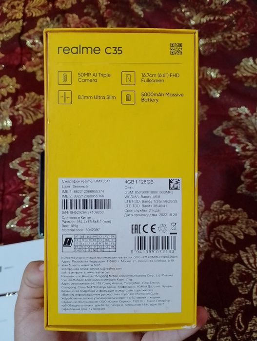 Realmi C35 Holati Ideal